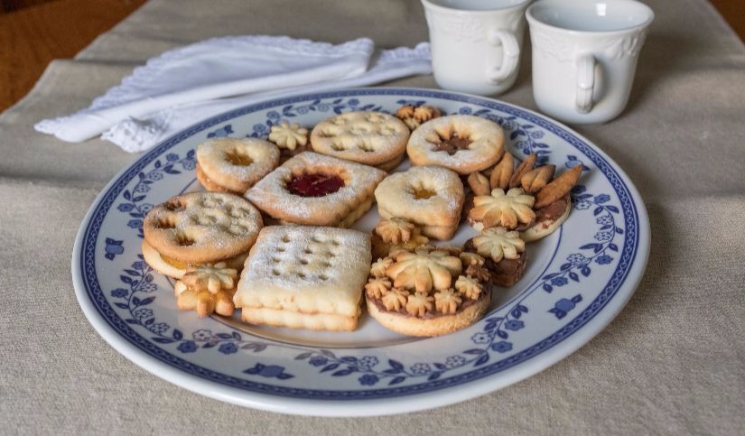 plato galletas