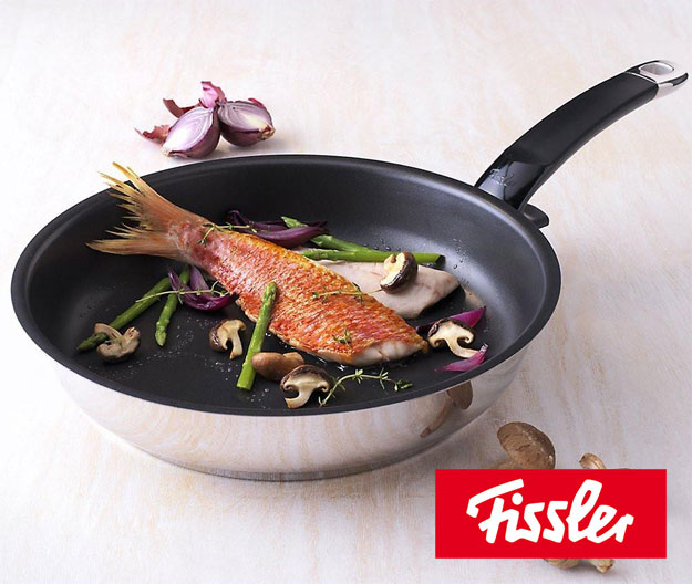 Sartenes para pescado Fissler Steelux protect