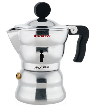 Cafetera Italiana Bialetti Moka Induction Antracite 3 Tazas cocina Inducción