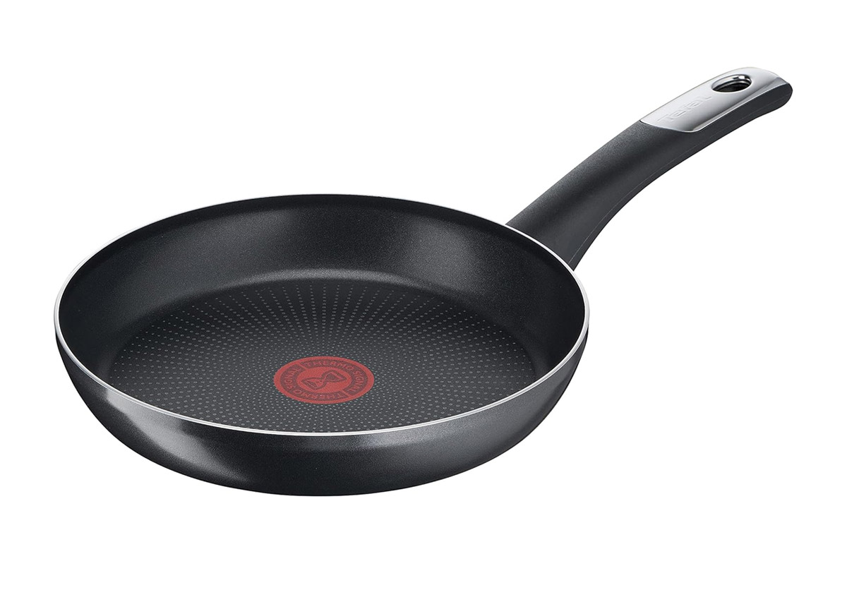Sartén Tefal Hard Titanium On de aluminio con indicador Thermo-Signal, apta inducción