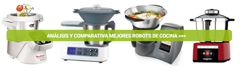 Comparativa robots de cocina