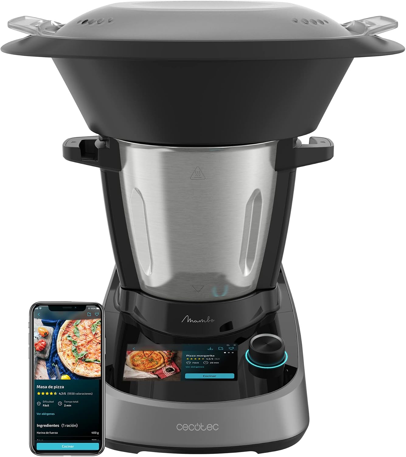 Robot de cocina Cecotec Mambo Touch con pantalla TFT