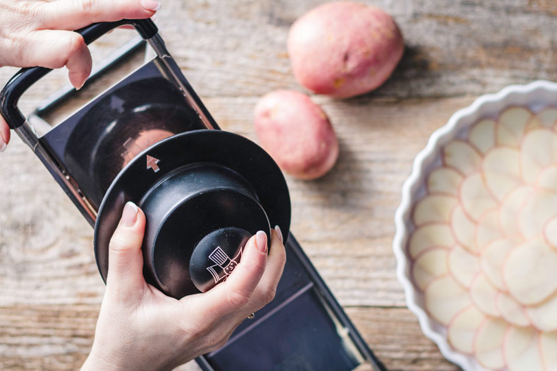 Mandolina herramienta cocinero básica