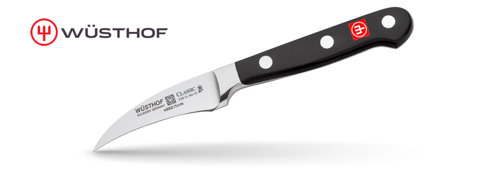 Cuchillo pelador curvo 7 cm Wüshtof Classic