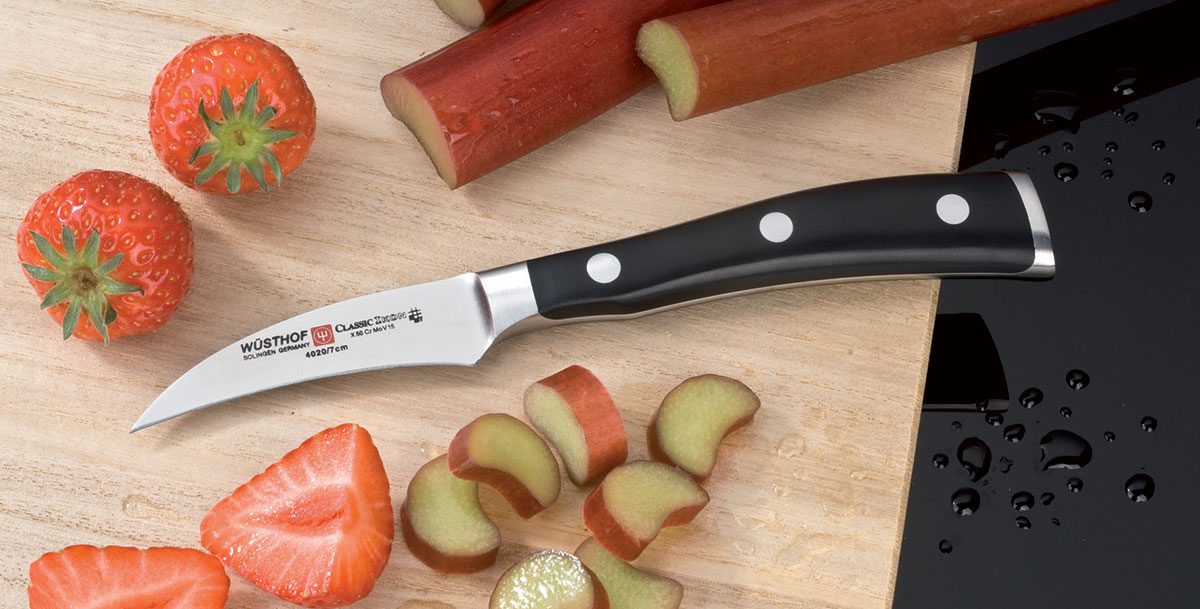 Cuchillo pelador hoja curva Classic Ikon Wüsthof