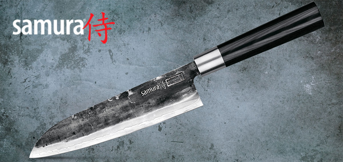 Cuchillo Santoku Samura