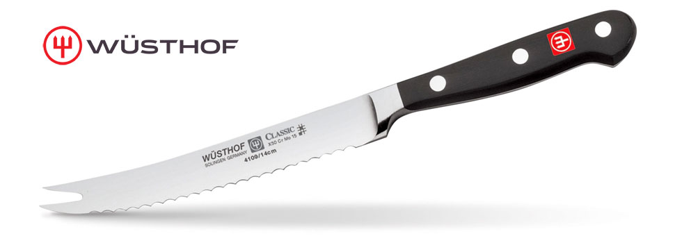 Cuchillo tomate queso con pincho Wüsthof Classic