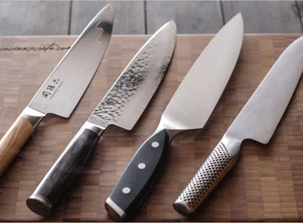 Comparativa de cuchillos de chef