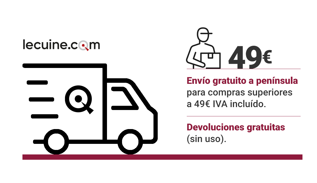 Envío gratis a partir de 49€ y devoluciones gratis.