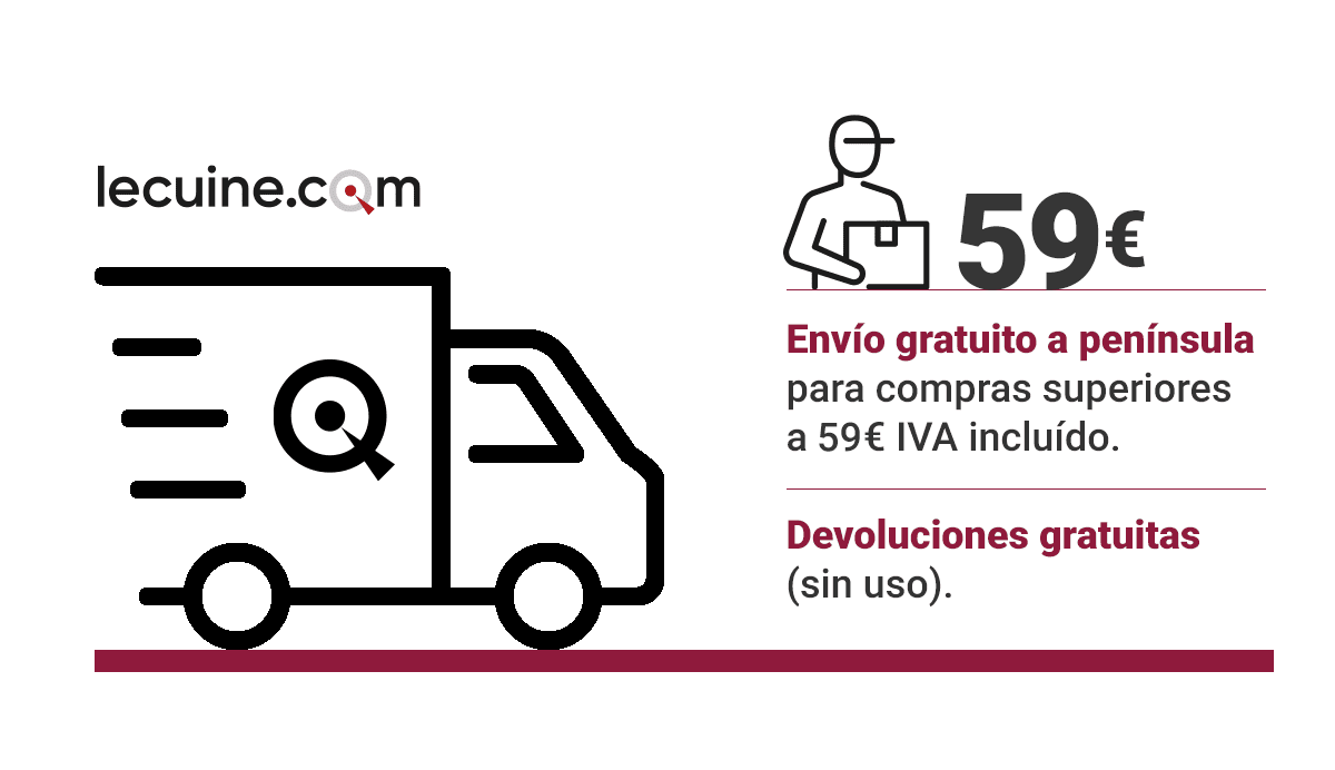 Envío gratis a partir de 49€ y devoluciones gratis.