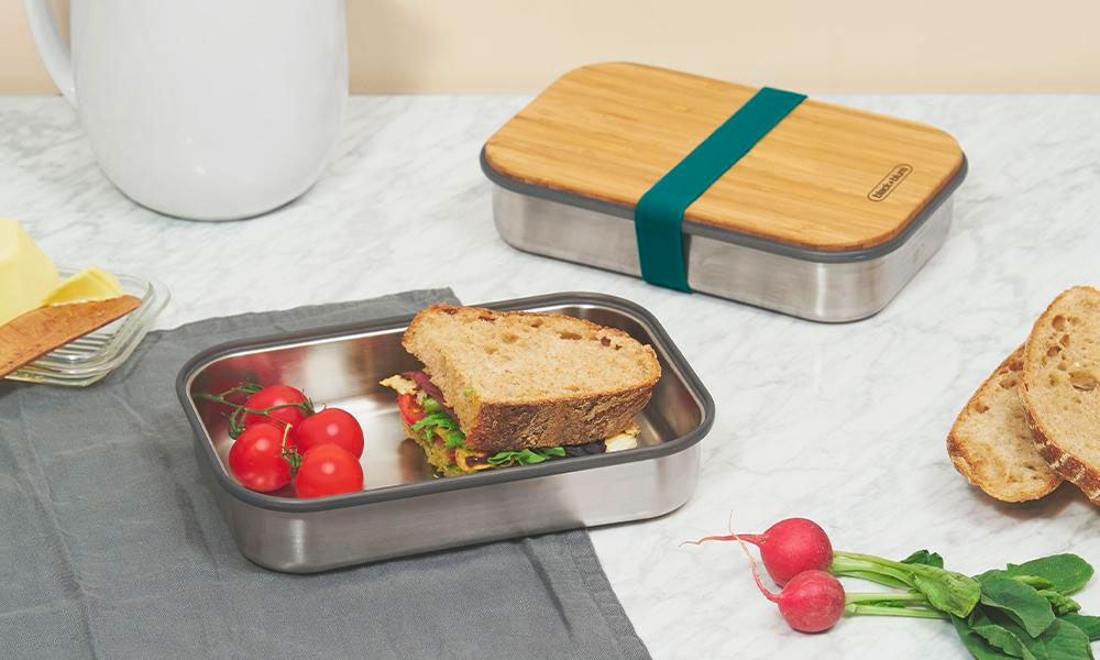 Sandwich box de acero inoxidable Black+Blum