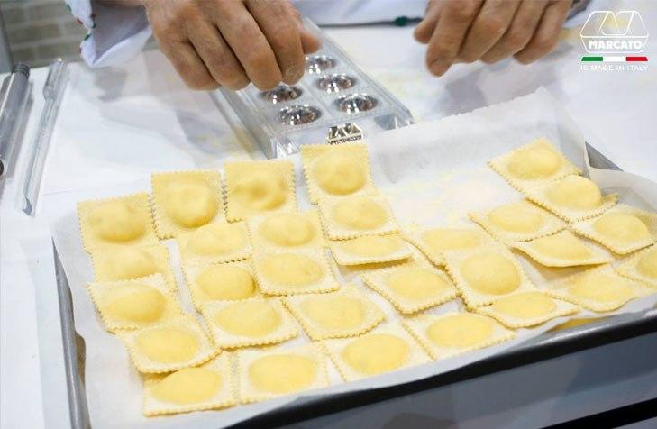 Raviolis listos para cocinar