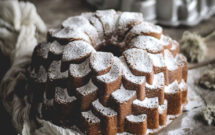 Bundt de Queijo Creme e Baunilha